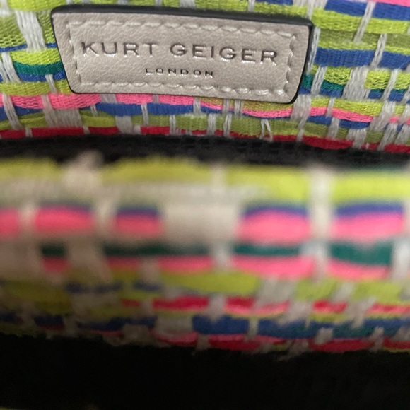 Kurt Geiger Tweed Rainbow Handbag - Picture 9 of 13